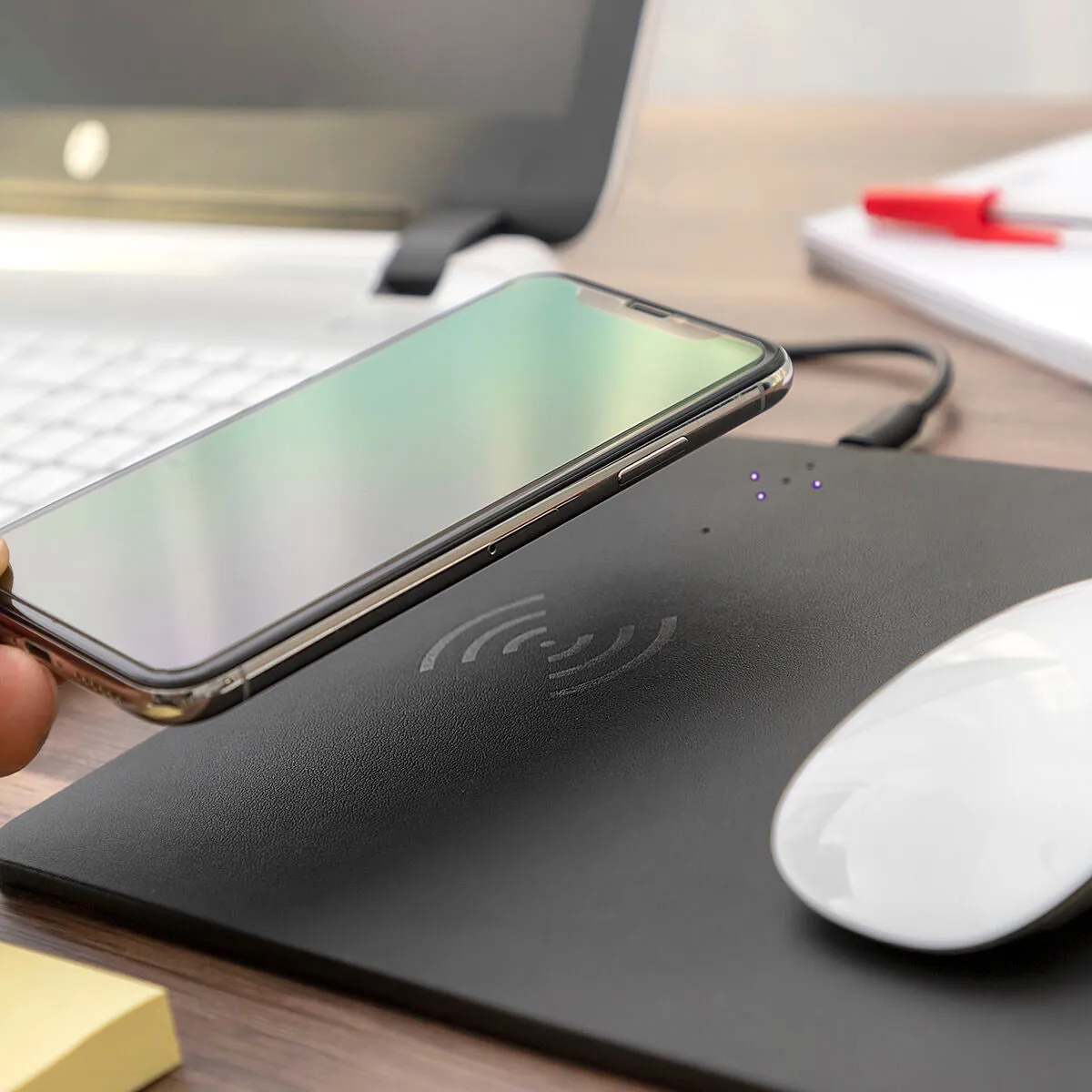 2-in-1 Mouse Mat with Wireless Charging Padwer InnovaGoods