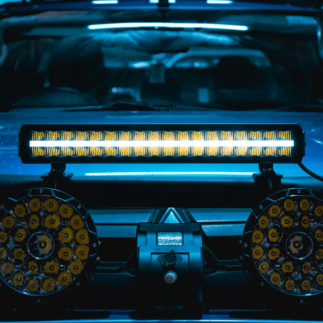 22" LED LIGHT BAR | 5W OSRAM P8 LED | 180W | 6000K   DRL