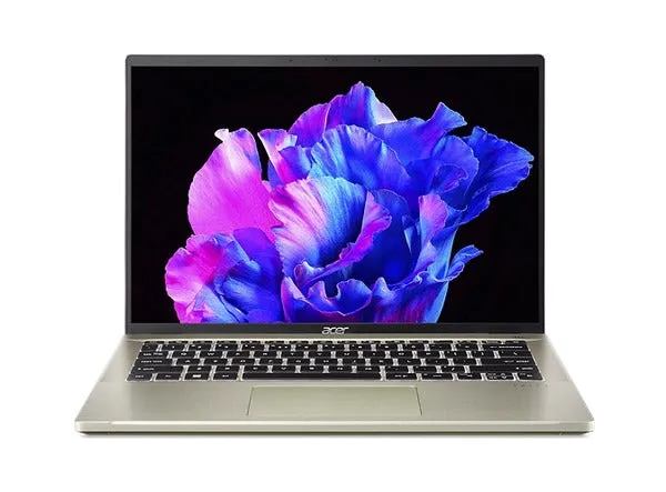 Acer Swift Go 14 SFG14-71-732F Laptop (Sunshine Gold) | 14" Oled  2880 x 1800 | i7-13700H | 16GB RAM | 512GB SSD | Intel Iris Xe Graphics | Windows 11 Home | MS Office Home & Office 2021 | Acer Entry Run Rate Backpack E-1620-P