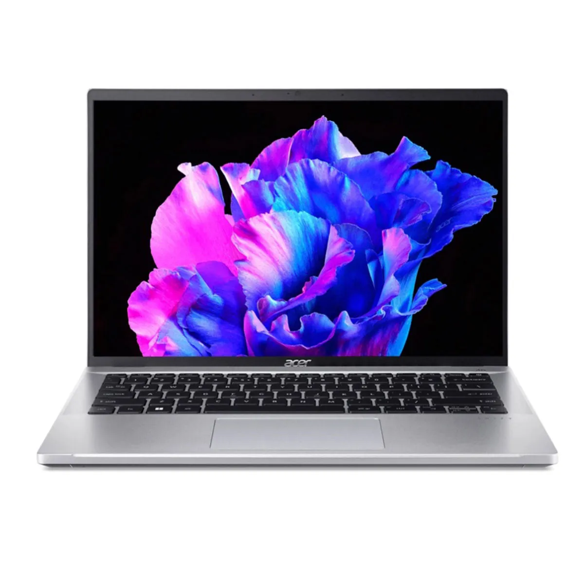 Acer Swift Go SFG14-71-58P7 14" Oled Laptop (Pure Silver) | 14" Oled  2880 x 1800 | i5-13500H | 16GB RAM | 512GB SSD | Intel Iris Xe Graphics | Windows 11 Home | MS Office Home & Student 2021 | Acer Entry Run Rate Backpack E-1620-P