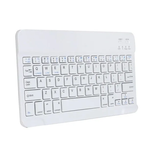 Aluminum gaming keyboard Ultra Slim Wireless Bluetooth Keyboard For Apple iPad Mac PC Macbook