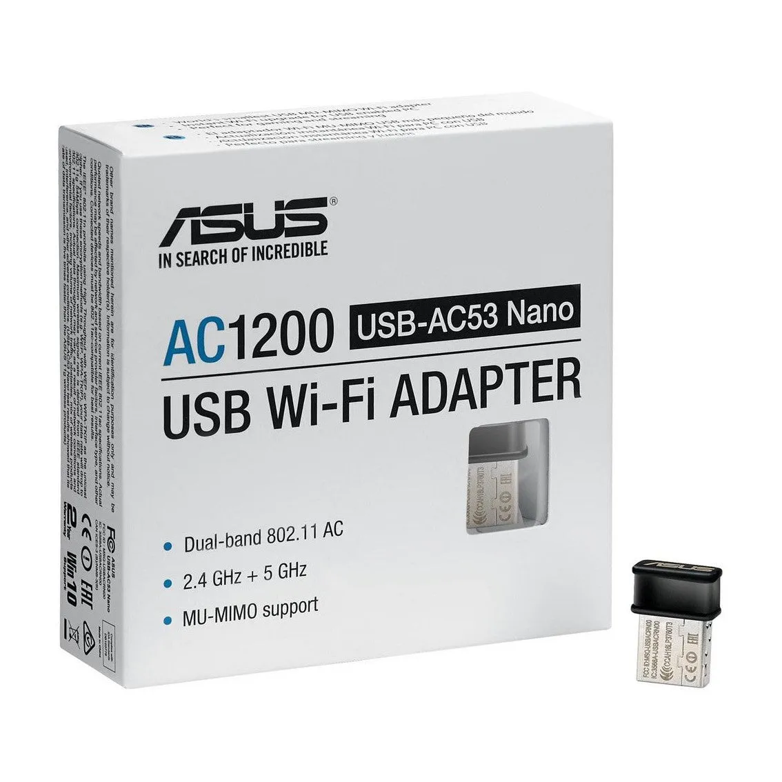 Asus USB-AC53 Nano Wireless USB Adapter