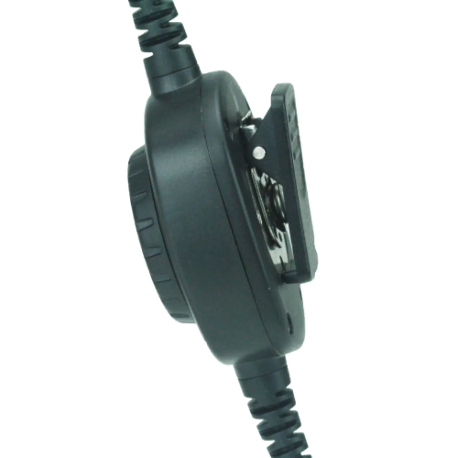 Atlantic Radio HS-PTTCAB Detachable Coil Cable With Inline PTT and Removable Rings