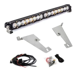 BAJA DESIGNS | Tundra 3rd Gen 2022-2004 & Sequoia 3rd Gen 2022-2024 S8 20 Inch Behind Bumper Light Bar Kit