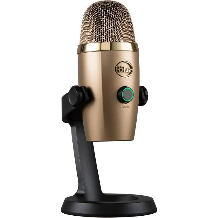 Blue Yeti Nano USB Microphone - Cubano Gold