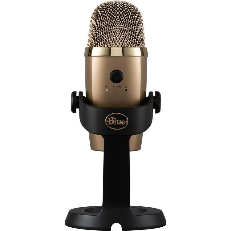 Blue Yeti Nano USB Microphone - Cubano Gold