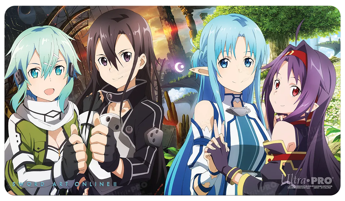 Bullets & Swords Standard Gaming Playmat Mousepad for Sword Art Online II