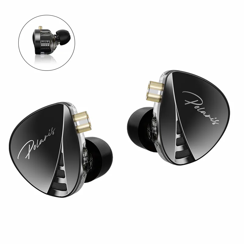 【CCA Polaris】 In Ear Monitors Dual Cavity Dynamic Driver Wired IEM Earphones Noise Cancelling Earbuds Headphone Headset