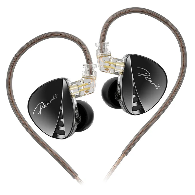 【CCA Polaris】 In Ear Monitors Dual Cavity Dynamic Driver Wired IEM Earphones Noise Cancelling Earbuds Headphone Headset