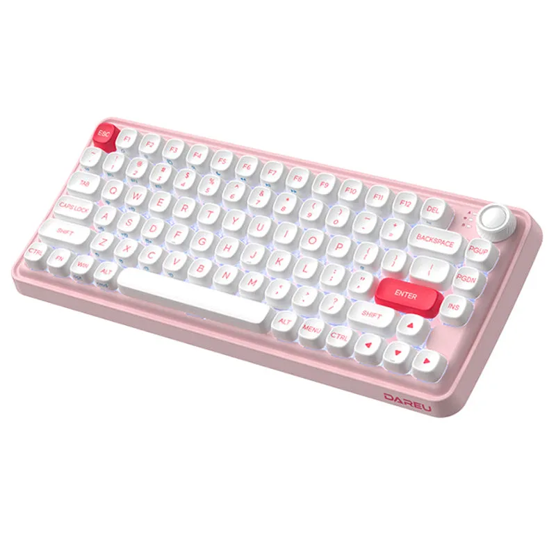 DAREU Z82 Sugar Cube Triple Mode Mechanical Keyboard