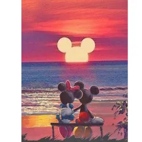 Diamond Painting-Full Round Drill Mickey Mouse(40*50CM)