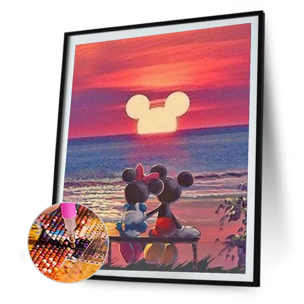 Diamond Painting-Full Round Drill Mickey Mouse(40*50CM)