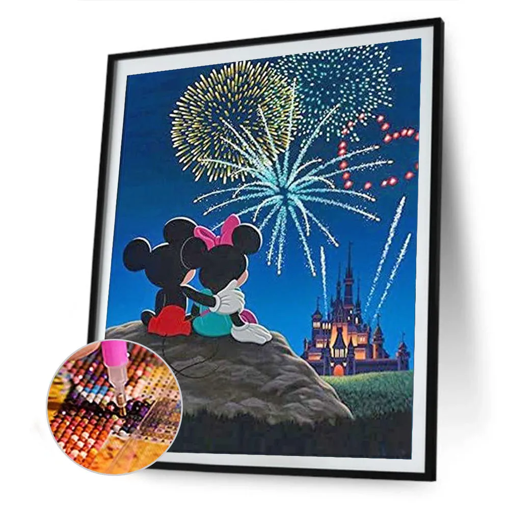 Diamond Painting-Full Round Drill Mickey Mouse(40*50CM)