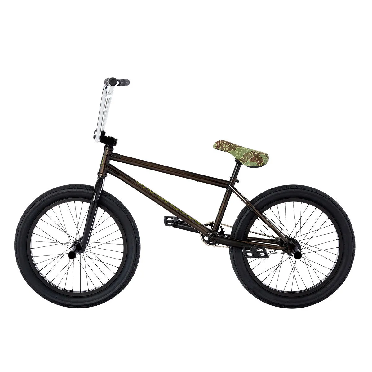 Fit 2021 STR LG 20.75" Complete BMX Bike - Trans Gloss Black