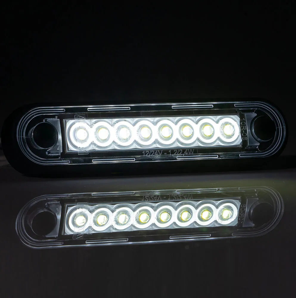 Fristom Long LED Marker Light in White, Amber & Red