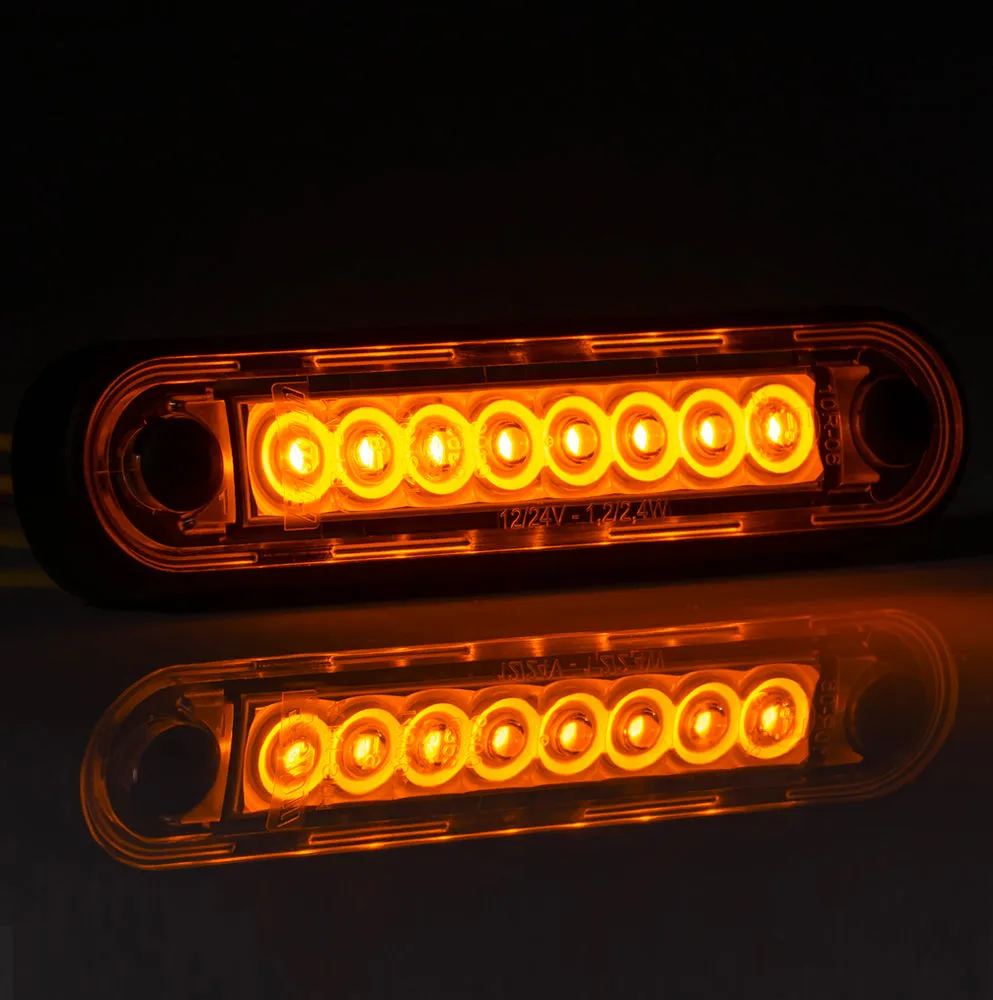 Fristom Long LED Marker Light in White, Amber & Red