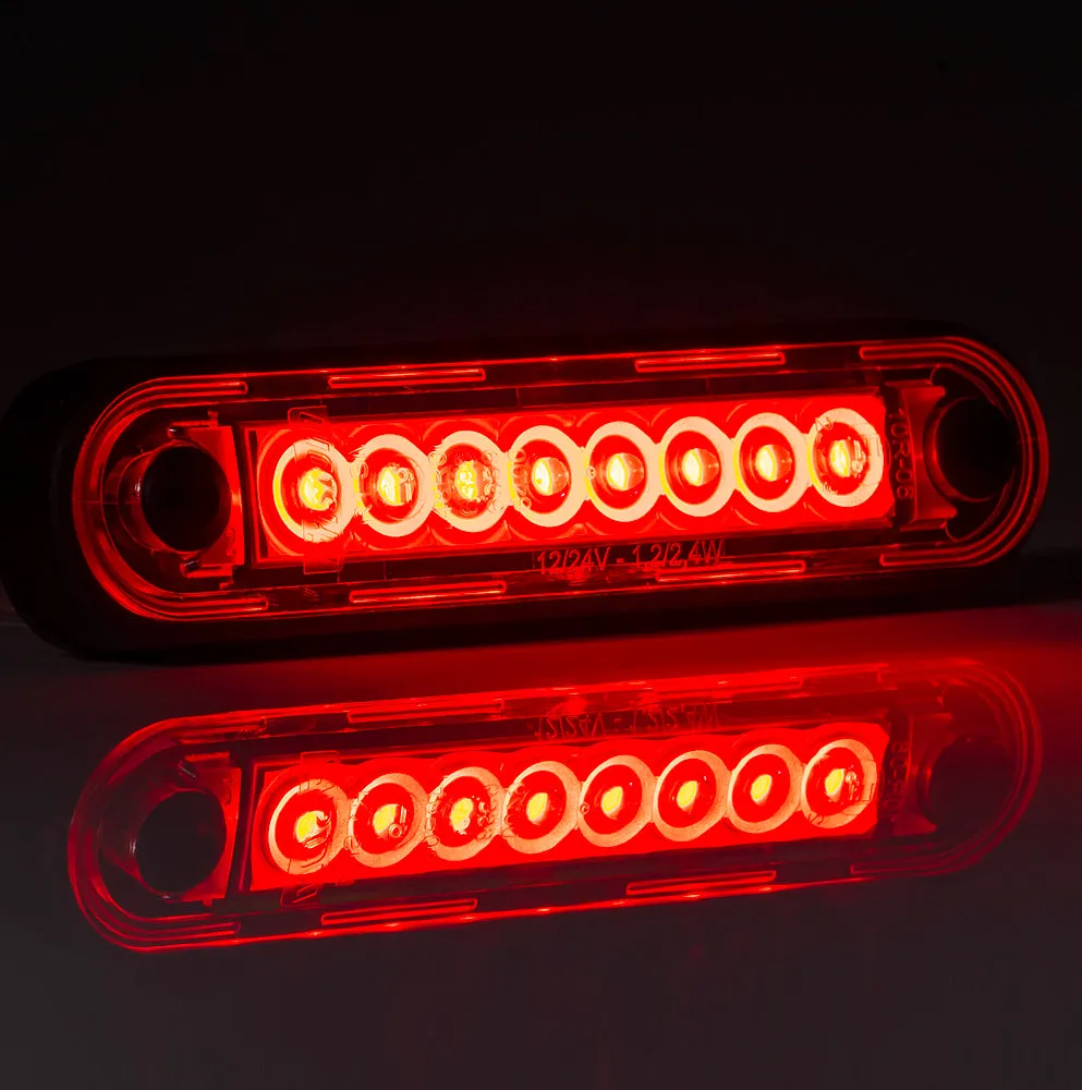 Fristom Long LED Marker Light in White, Amber & Red