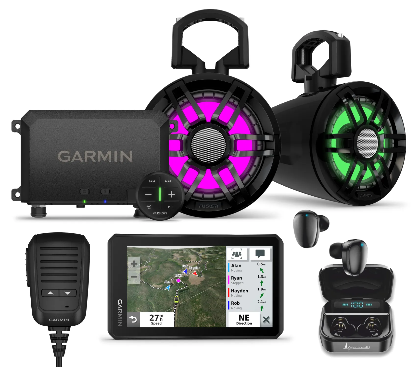 Garmin Tread Audio System with LED Controller