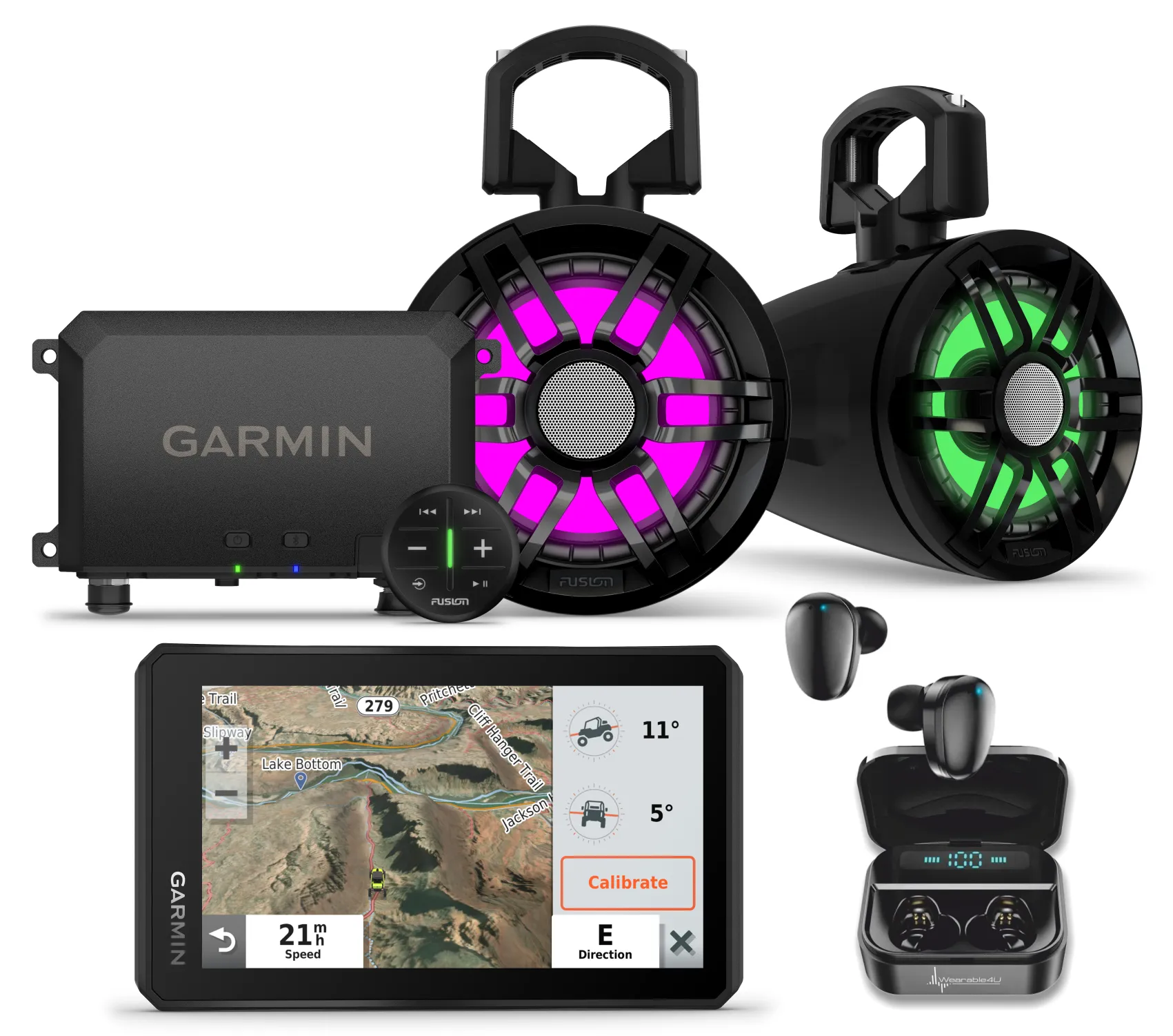 Garmin Tread Audio System with LED Controller