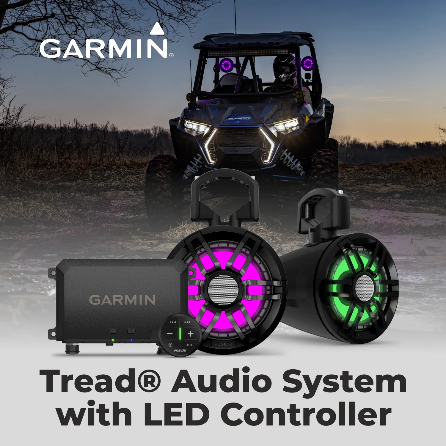 Garmin Tread Audio System with LED Controller