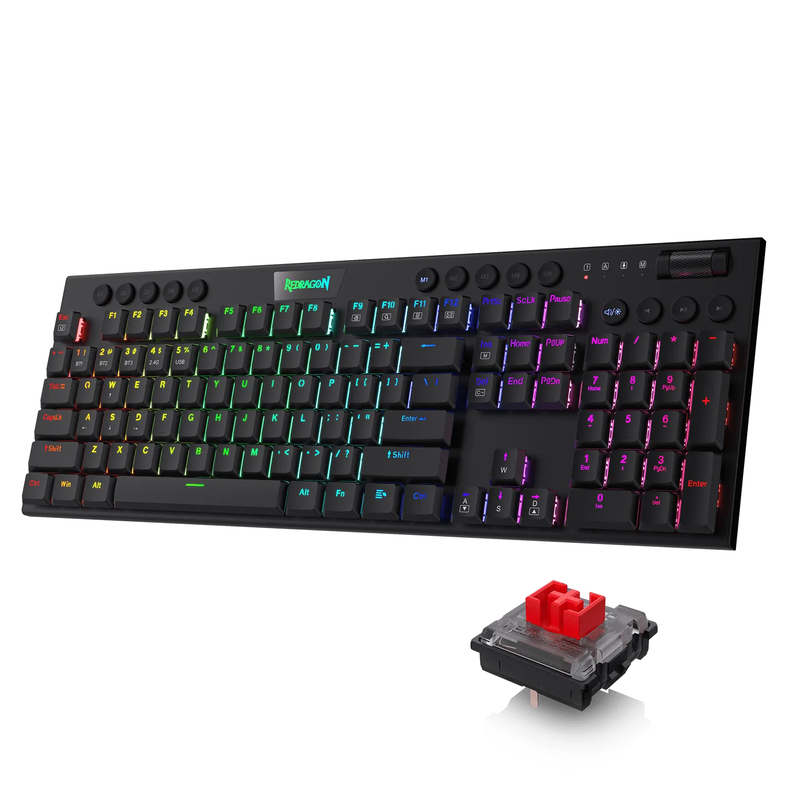 HORUS K618 Ultra-slim Wireless Mechanical Keyboard