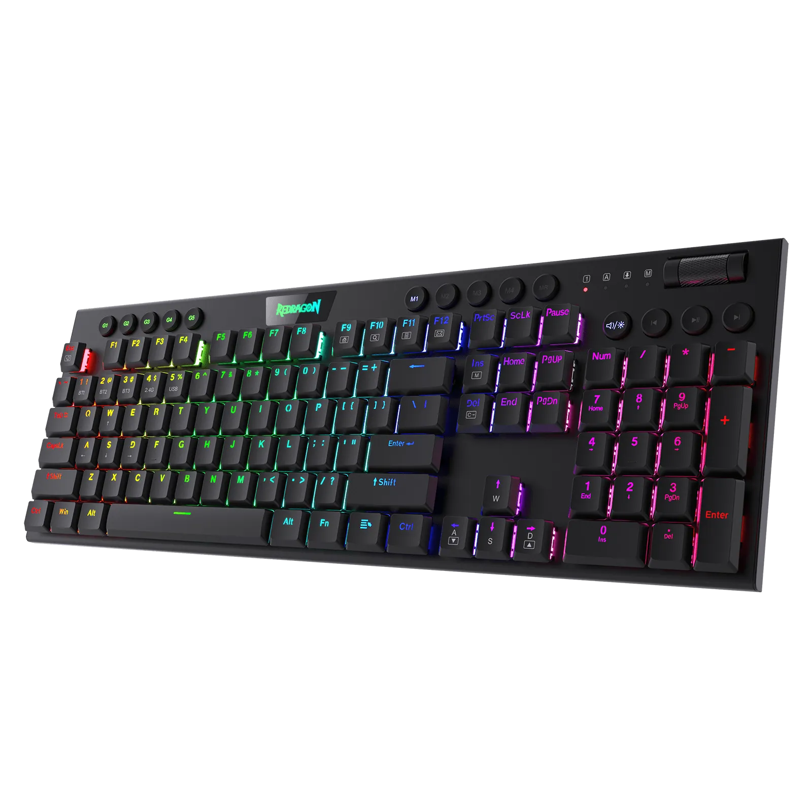 HORUS K618 Ultra-Thin, High-Performance Wireless Mechanical Keyboard for Seamless Typing Experience