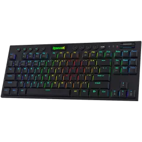 Horus K621 PRO Tkl Wired 2.4G BT Mechanical Keyboard Black (Red Switch)