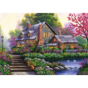 House Full Drill 5D DIY Diamond Painting - 50x40CM