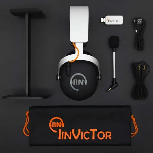 IINVICTOR Soturi   Wireless Gaming Headset for PC