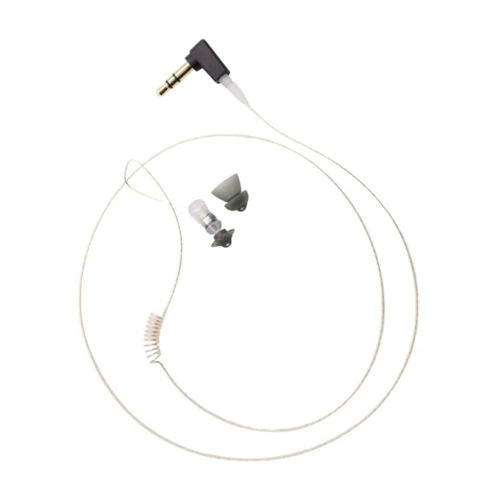 Impact HID-IN Micro Tubeless Listen-Only Earpiece, Clear