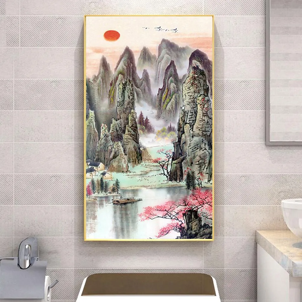 Landscape Full Drill 5D DIY Diamond Painting - 50x100CM