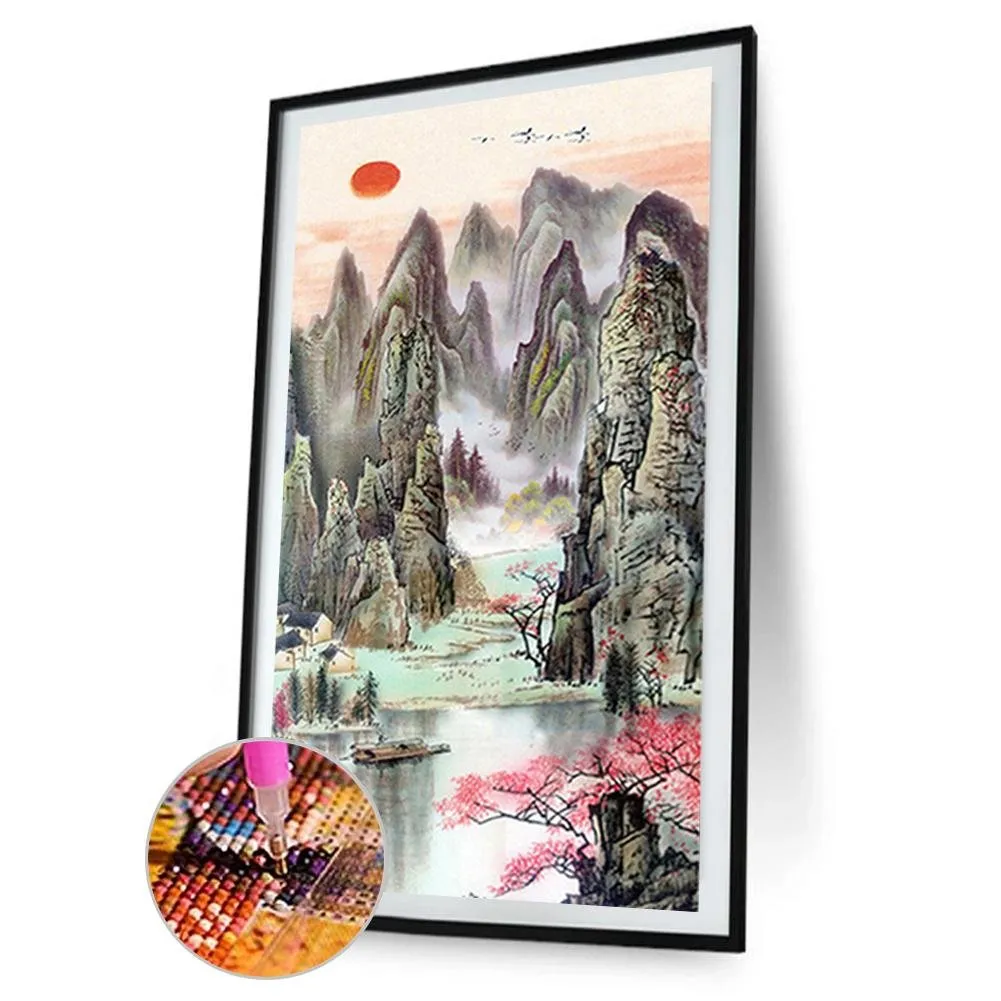 Landscape Full Drill 5D DIY Diamond Painting - 50x100CM