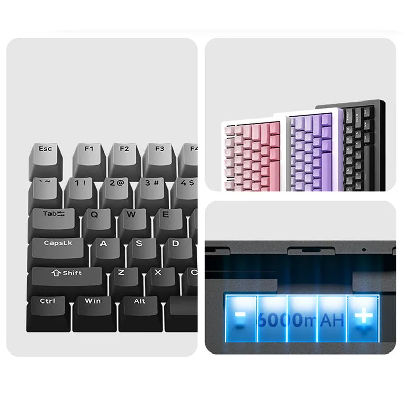 MonsGeek M1W Aluminum Wireless Mechanical Keyboard