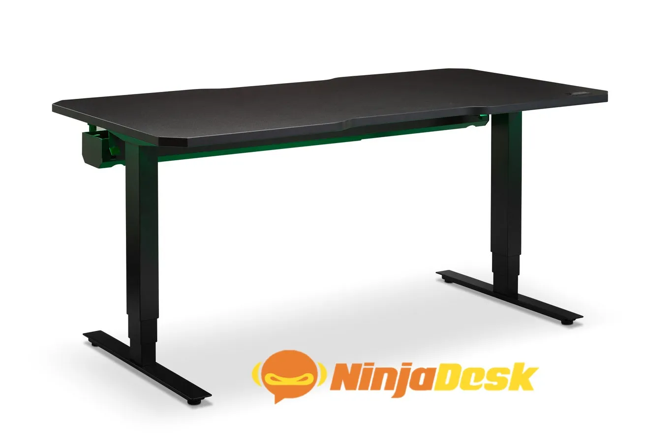 NINJA Professional Extreme Height Adjustable Gaming Desk