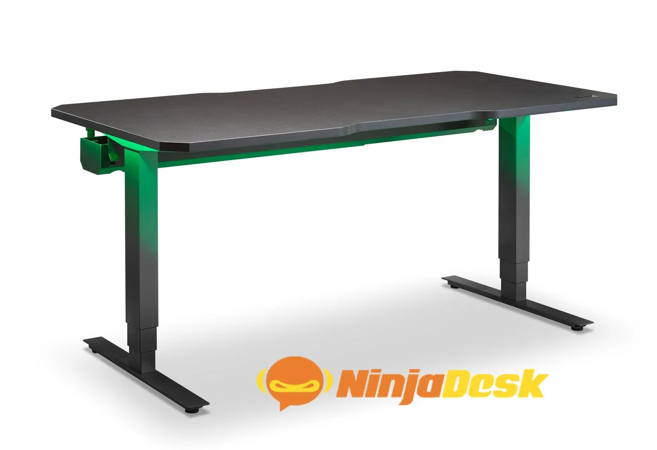 NINJA Professional Extreme Height Adjustable Gaming Desk