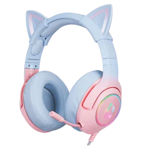 ONIKUMA K9 CAT ELF RGB Stereo Gaming Headset for PS4, Xbox, PC and Switch