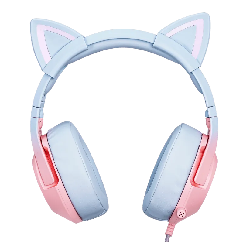 ONIKUMA K9 CAT ELF RGB Stereo Gaming Headset for PS4, Xbox, PC and Switch