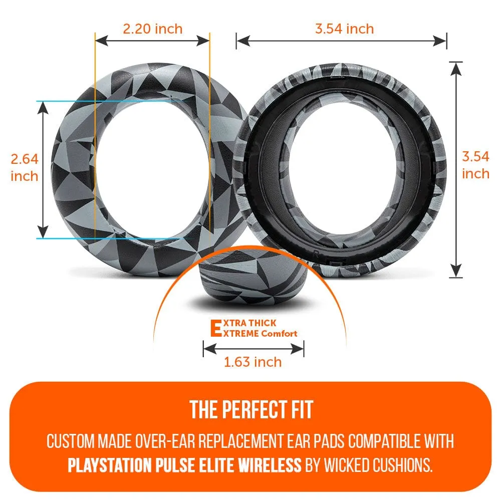 PlayStation Pulse Elite PU Leather Earpads - WC PadZ Pulse Elite