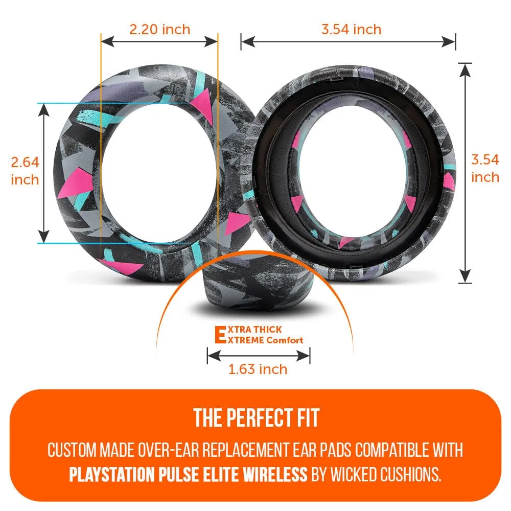 PlayStation Pulse Elite PU Leather Earpads - WC PadZ Pulse Elite