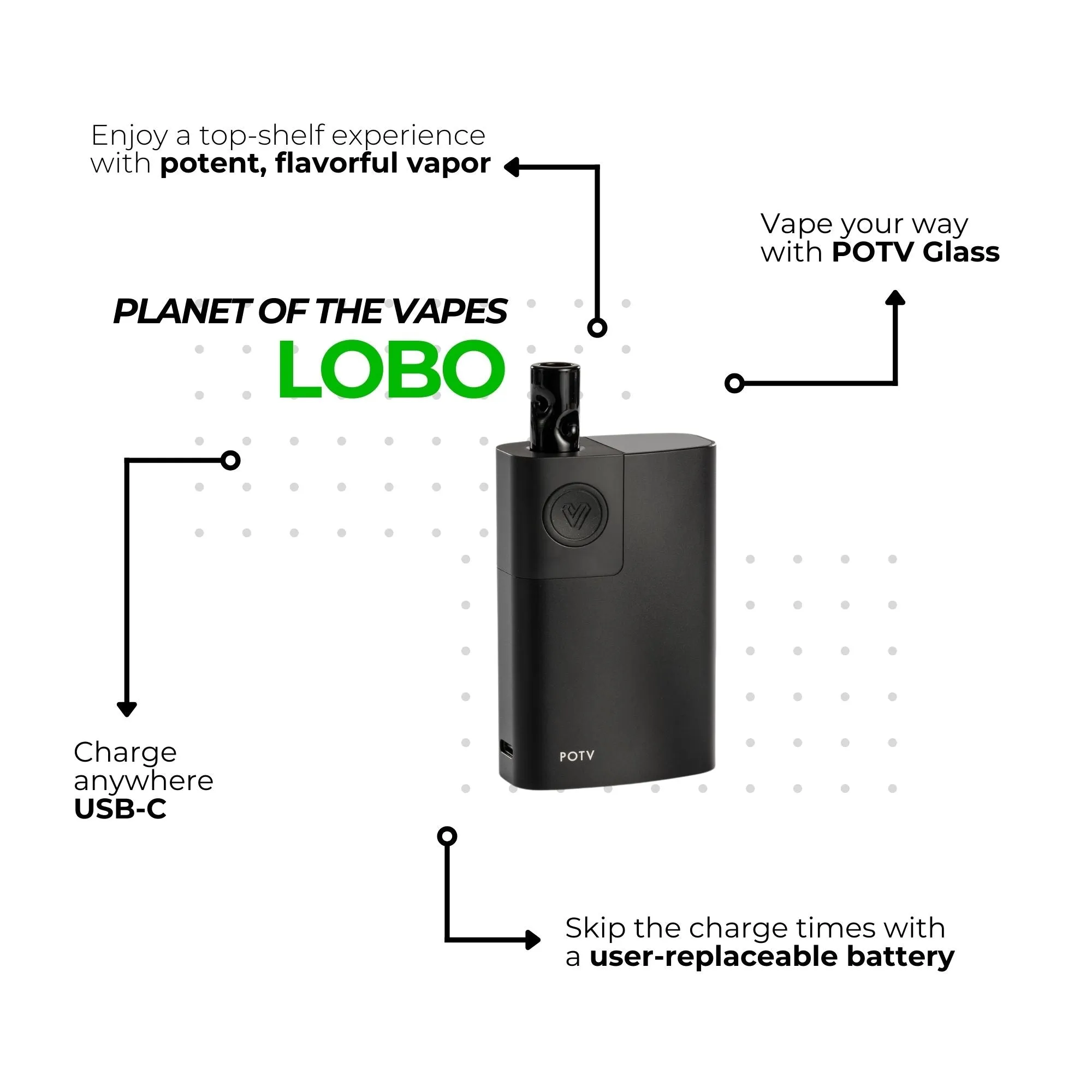 POTV Lobo Starter Vaporizer Kit