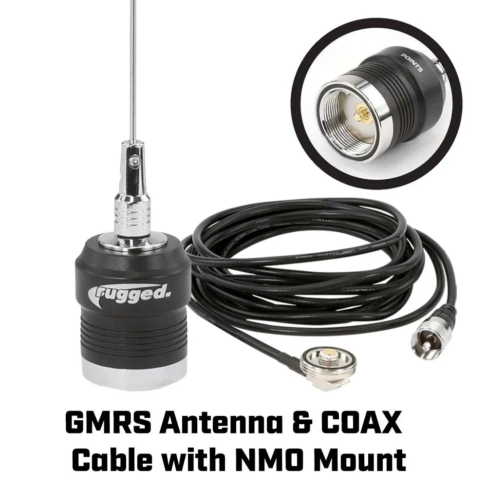 *Powerful 45-Watt GMRS Radio* Can-Am Commander Complete UTV Communication Kit