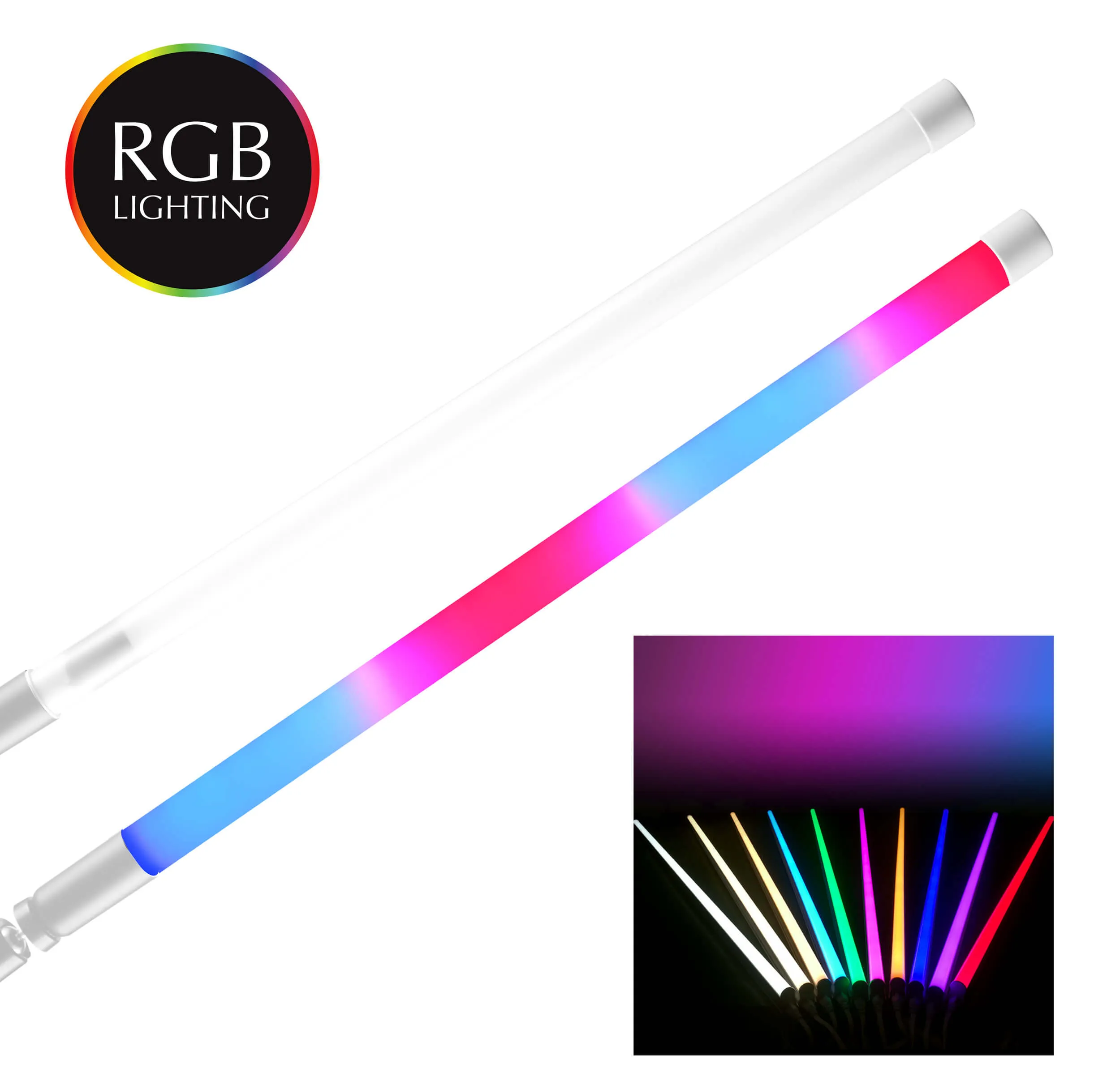 Rainbow Series 320-degree RGB LED Neon Light Tube