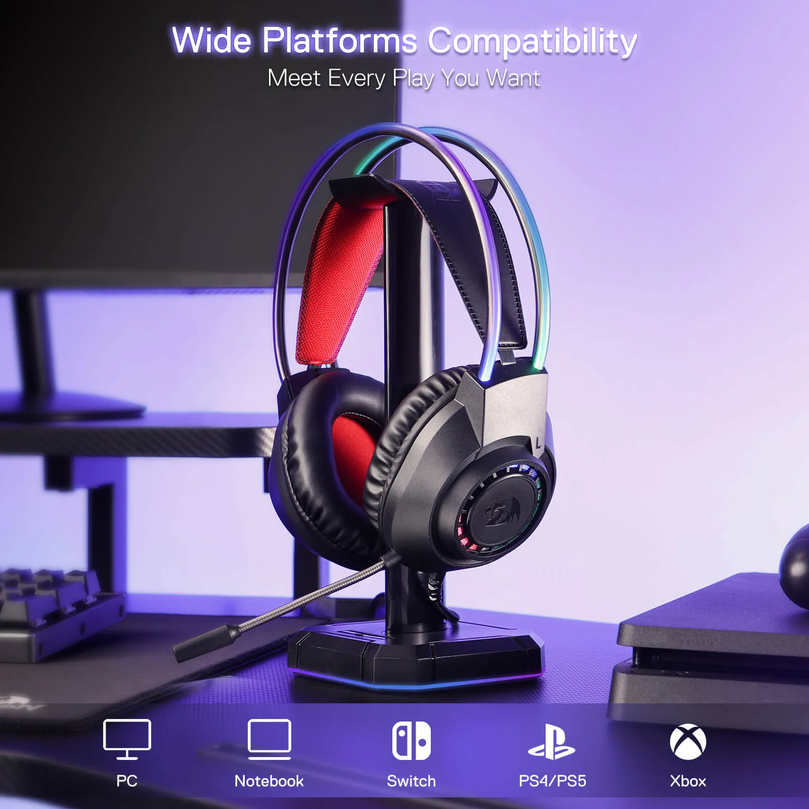 Redragon  SCREAM H231 Wired Gaming Headset