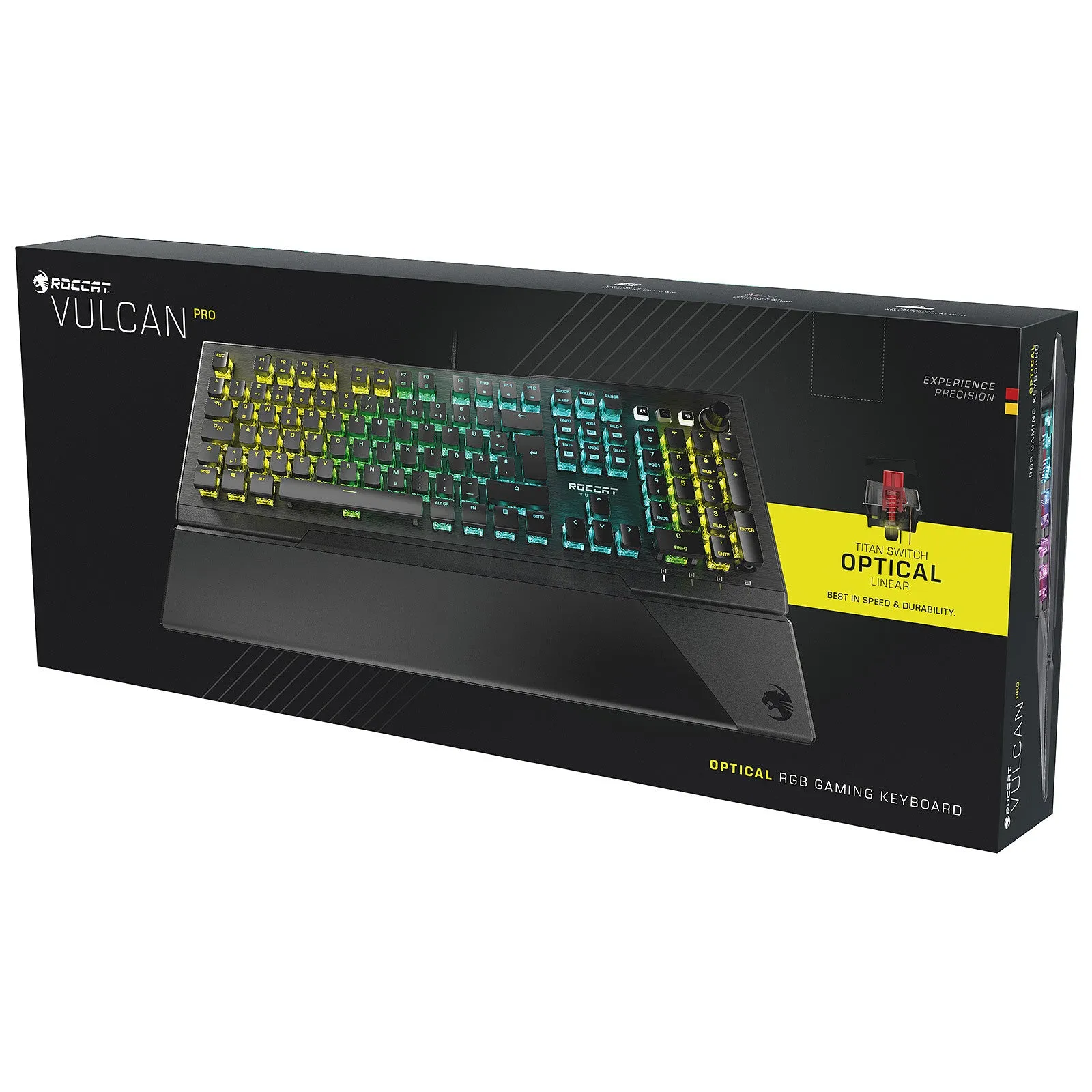 ROCCAT - Vulcan Pro Optical RGB Gaming Keyboard