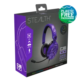 Stealth C6-100 Gaming Headset for XBOX, PS4/PS5, Switch, PC - Digital Purple