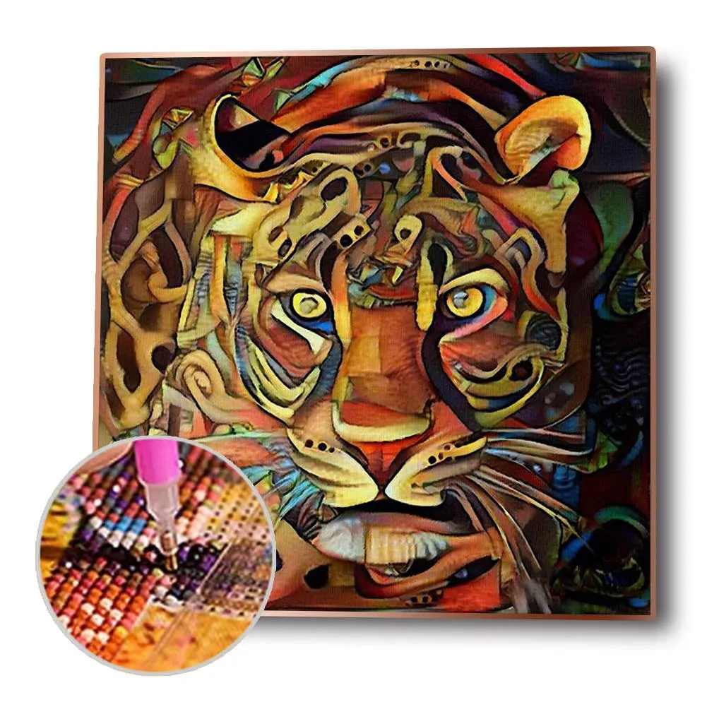 Tiger Handmade - Full Round Diamond - 30x30CM