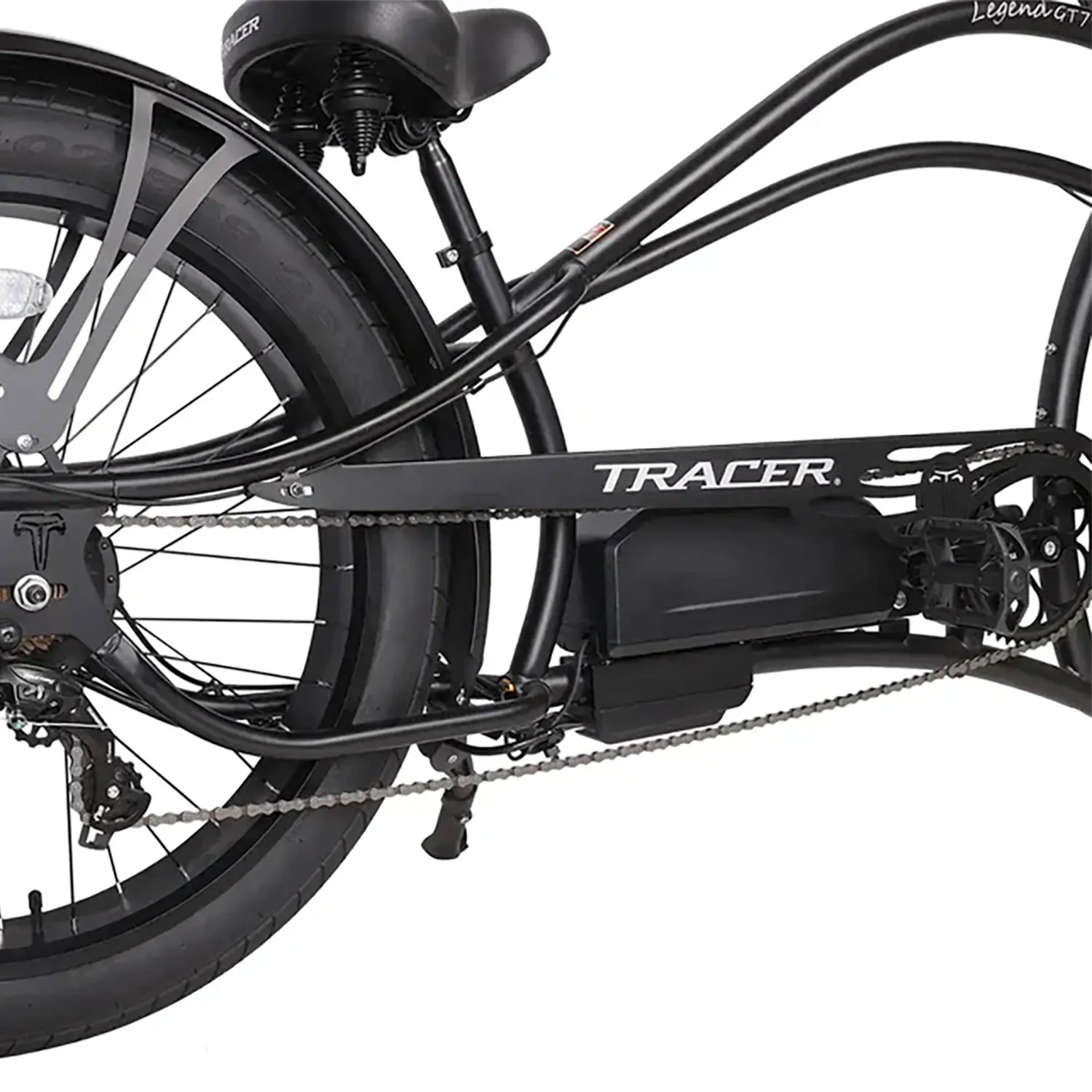 Tracer Legend GT7 Stretch Cruiser Chopper Electric Bike