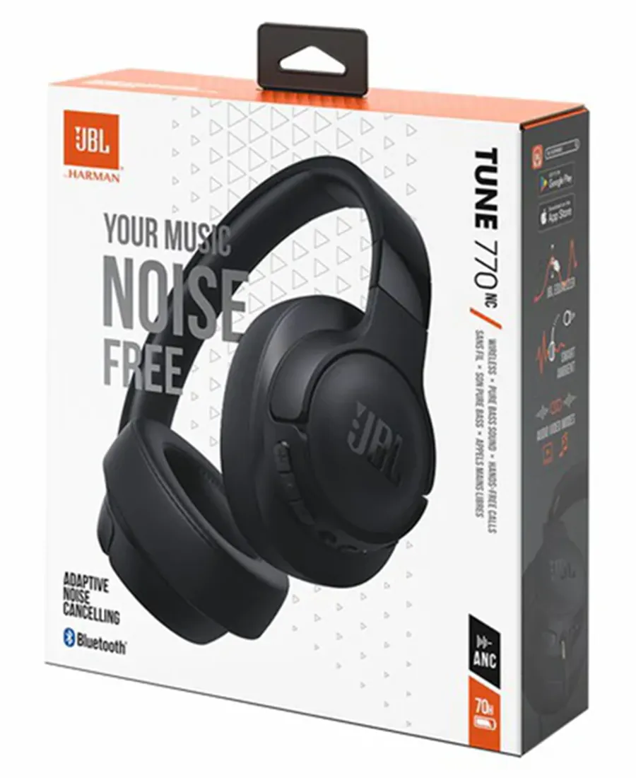 Tune 770NC Over-Ear Wireless Headphones | Black