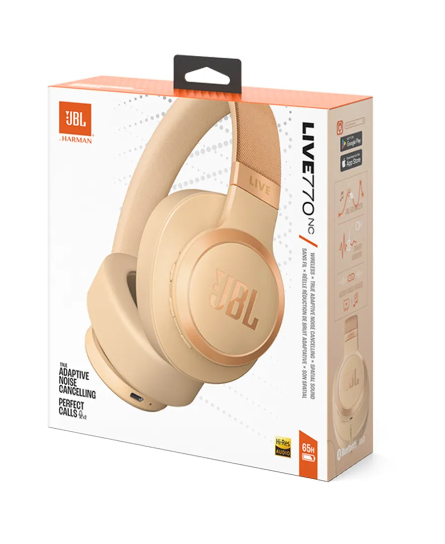 Tune 770NC Over-Ear Wireless Headphones | Sandstone