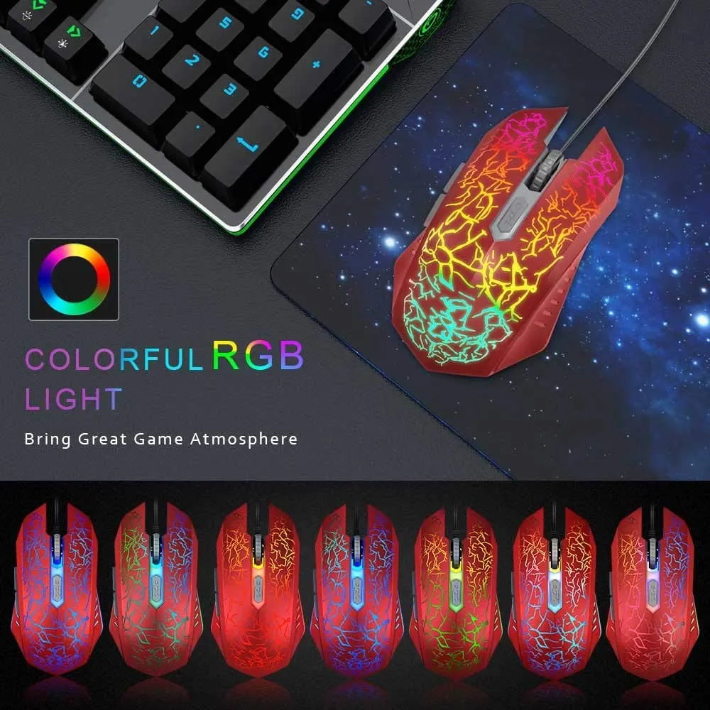 VersionTech RGB Wired Gaming Mouse